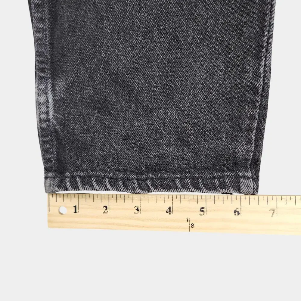 Vintage 80s Levis 550 Jeans Mens Fits 31x32 Black Faded Relaxed Tapered Made USA